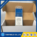 Wl15 électrode de tungstène pour soudage TIG Electrode de tungstène wl15 3,2 * tige de tungstène 150 mm